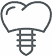 Grey heart icon